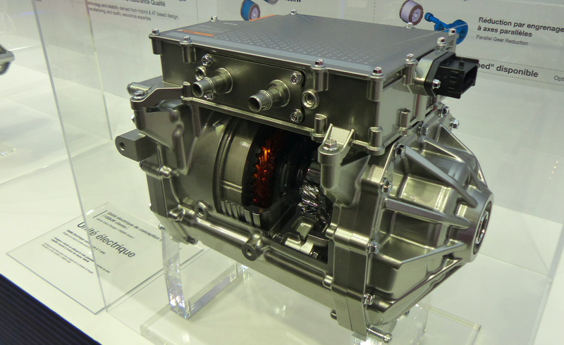 Illustration for article titled The Coolest Electrified Powertrain Tech I Found at the Paris Motor Show